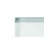 Bi-silque Ayda Porcelain Dry Erase Board - 36" (3 ft) Width x 24" (2 ft) Height - White Porcelain - (BVCCR06999214)