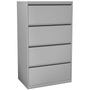 4 Drawer 36”W Lateral File - 35.5”W x 19.75”D x 51.5”H (MOSWS8364)