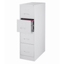 Metal 4 Drawer Letter File Cabinet with Lock 25³D - 15³W x 25³D x 52³H (MOSWSVF4LT25)