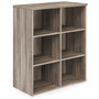 Bookcase with Divided Shelves