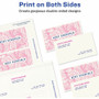Avery Clean Edge Business Cards - 110 Brightness - 2" x 3 1/2" - Matte - 1000 / Box - Rounded (AVE8870)