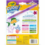 Crayola Clicks Retractable Markers - Bold Marker Point - Retractable - Multi - 1 Pack (CYO588373)