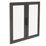 Optional Wood Frame Glass Doors, For Bookcase/Hutch,EVS620