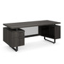 Single Pedestal Desk,(EV7230SPGG)