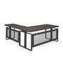 Industrial L-Shaped, Height Adjustable Desk,EVH100