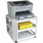 Master Mobile Printer Stand - 75 lb Load Capacity - 2 x Shelf(ves) - 8.5" Height x 18" Width x 18" (MAT24060)