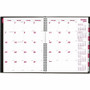 Brownline CoilPro Monthly Planner - Julian Dates - Monthly - 14 Month - December 2023 - January - 1 (REDCB1262CBLK)