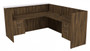 L-Shaped Reception Desk with Counter (MCRCAX3060R-MMH3S)