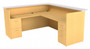 L-Shaped Reception Desk with Drawers (MCRCALCD3060L-MMH3S)