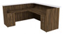L-Shaped Reception Desk with Drawers (MCRCALCD3060L-MMH3S)