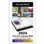 At-A-Glance Photographic Loose-Leaf Desk Calendar Refill - Standard Size - Julian Dates - Daily - - (AAGE41750)