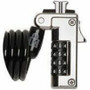 Kensington Slim Portable Combination Lock - Resettable - 4-digit - Combination Lock - Black - - ft (KMW60625)