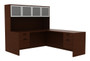 L-Shaped Desk with Hutch and Drawers (CH-AM-1013)