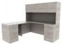 L-Shaped Corner Desk with Storage and Hutch (CH-AM-1014)