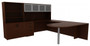 U-Shaped Desk Bookcase Combo (CH-AM-1028)