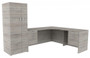 L-Shaped Desk with Storage (CH-AM-1033)