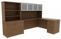 L-Shaped Desk with Storage