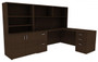 L-Shaped Desk with Storage and Drawers (CH-AM-1038)