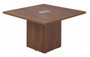 Square Cube Base Modern Conference Room Table