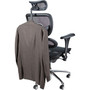 MooreCo Butterfly Chair - Black Mesh Seat - Black Mesh Back - Chrome Frame - High Back - 5-star - - (BLT34729)