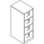 HON 310 H314C File Cabinet - 18.3" x 26.5"52" - 4 Drawer(s) - Finish: Black (HON314CPP)