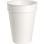 Genuine Joe 10 oz Hot/Cold Foam Cups - 25 / Pack - 40 / Carton - White - Foam - Hot Drink, Cold (GJO58551)