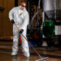 Kleenguard A40 Coveralls - Zipper Front, Elastic Wrists, Ankles, Hood & Boots - Extra Large Size - (KCC44334)