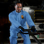 Kleenguard A20 Coveralls - Zipper Front, Elastic Back, Wrists & Ankles - Large Size - Flying Dust - (KCC58503)