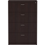 Lorell Essentials Series 4-Drawer Lateral File - 35.5" x 22"54.8" Lateral File, 1" Top - 4 x File - (LLR18274)