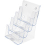 Deflecto Booklet Holder - 4 Compartment(s) - 4 Tier(s) - 10" Height x 4.9" Width x 6.1" - Compact, (DEF77901)