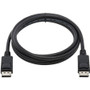 Eaton Tripp Lite Series DisplayPort Cable with Latching Connectors, 4K 60 Hz (M/M), Black, 10 ft. - (TRPP580010)