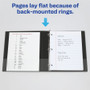 Avery Economy 3 Ring Binder - 1 1/2" Binder Capacity - Letter - 8 1/2" x 11" Sheet Size - 275 (AVE03401)