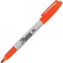 Sharpie Fine Point Permanent Marker - Fine Marker Point - 1 mm Marker Point Size - Orange - 12 / (SAN30006)