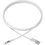 Eaton Tripp Lite Series USB-A to Lightning Sync/Charge Cable (M/M) - MFi Certified, White, 6 ft. m) (TRPM100006WH)
