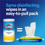 Clorox Disinfecting Cleaning Wipes - For Multi Surface, Multipurpose - Wipe - Crisp Lemon Scent - / (CLO31404BD)