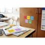 Post-it Super Sticky Notes Bus Cabinet Pack - 3" x 3" - Square - 70 Sheets per Pad - Iris, Red (MMM65424SSBUS)