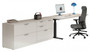 Electric Height Adjustable Desk with Storage