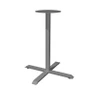 36"W Café  Height Table Base / X-Base Cast Metal (MOSWSXB3641)