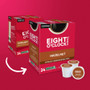 Eight O'Clock K-Cup Hazelnut Coffee - Compatible with Keurig Brewer - Light/Medium - 24 / Box (GMT0633)