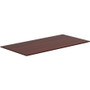 Lorell Relevance Series Tabletop - For - Table TopLaminated Rectangle, Mahogany Top - Contemporary (LLR59605)