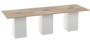 12’ Ryker Rectangular Conference with 41”H Cube Base (MOSWSXT1068)