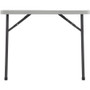 Lorell Ultra-Lite Banquet Folding Table - Square Top - 600 lb Capacity - 29" Height x 36" Width x - (LLR60328)
