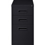 Lorell 19" Box/Box/File Mobile File Cabinet with Recessed Pull - 15" Width x 19" Depth x 28" Height (LLR67745)