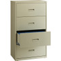 Lorell Value Lateral File - 4-Drawer - 30" Width x 18.6" Depth x 52.5" Height - 4 x Drawer(s) for - (LLR60559)