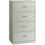 Lorell Value Lateral File - 4-Drawer - 30" Width x 18.6" Depth x 52.5" Height - 4 x Drawer(s) for - (LLR60561)