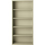 Lorell Fortress Series Bookcase - 34.5" Width x 13" Depth x 72" Height - 6 x Shelf(ves) - Putty - - (LLR41290)
