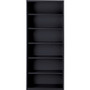 Lorell Fortress Series Bookcase - 34.5" Width x 13" Depth x 82" Height - 6 x Shelf(ves) - Black - - (LLR41294)