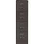 Lorell Fortress Series 26-1/2" Commercial-Grade Vertical File Cabinet - 15" Width x 26.5" Depth x - (LLR60155)