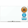 Quartet InvisaMount Magnetic Glass Dry-Erase Board - 50" (4.2 ft) Width x 28" (2.3 ft) Height - - - (QRTG5028IMW)