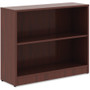 Lorell Laminate Bookcase - 2 Shelf(ves) - 29.50" Height x 36" Width x 12" Depth - Sturdy, Feet, - - (LLR99778)
